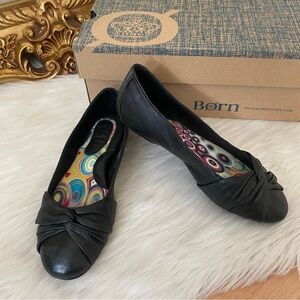 Born Lilly Leather Ballet Flats